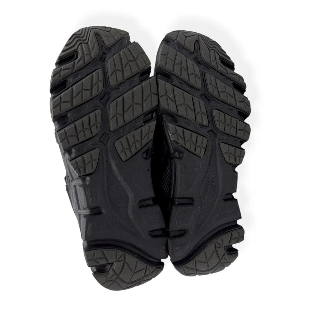 THE NORTH FACE Junior Winter Sneaker Snow Boots Hydroseal Boys Size 3 Black